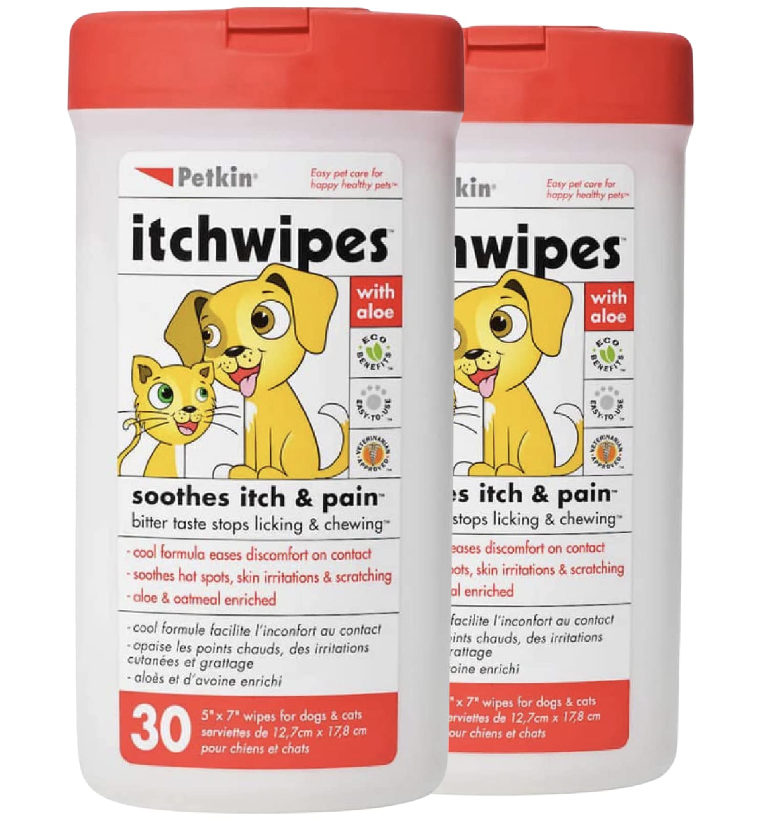 Medicated Anti-Itch Paw Wipes